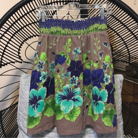 S floral Free people skirt - Picture 2 of 4